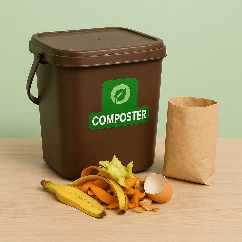 Small home composting kit for beginners