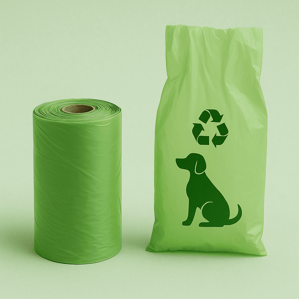 Biodegradable pet waste collection bags